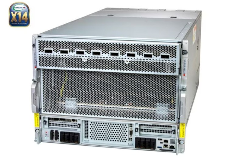 Serwer SuperMicro Enterprise AI 8U 8-GPU SYS-822GS-NB3RT-01-G2