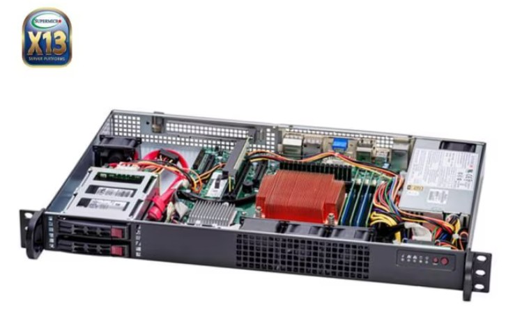Serwer SuperMicro Intelligent Edge 1U Ultra-Short Depth SYS-111AD-HN2-01-G2